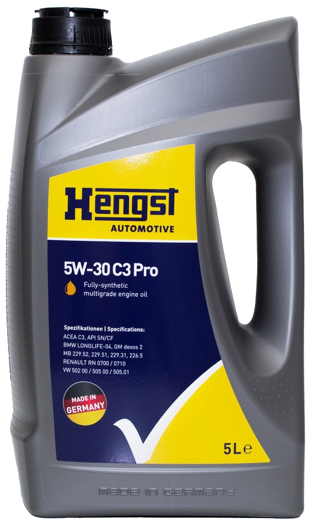 Моторное масло Hengst 5W-30 C3 Pro, 5л